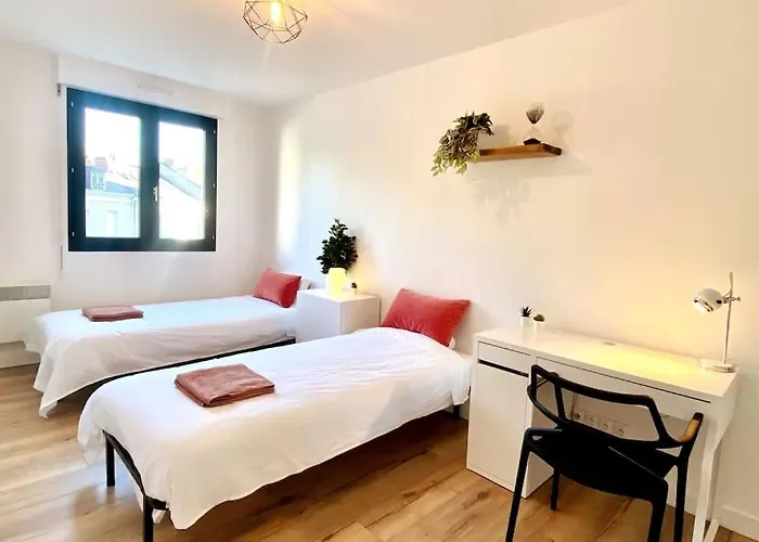 Apartamento Centre Des Congres - Balcon - Facultes - Parking *